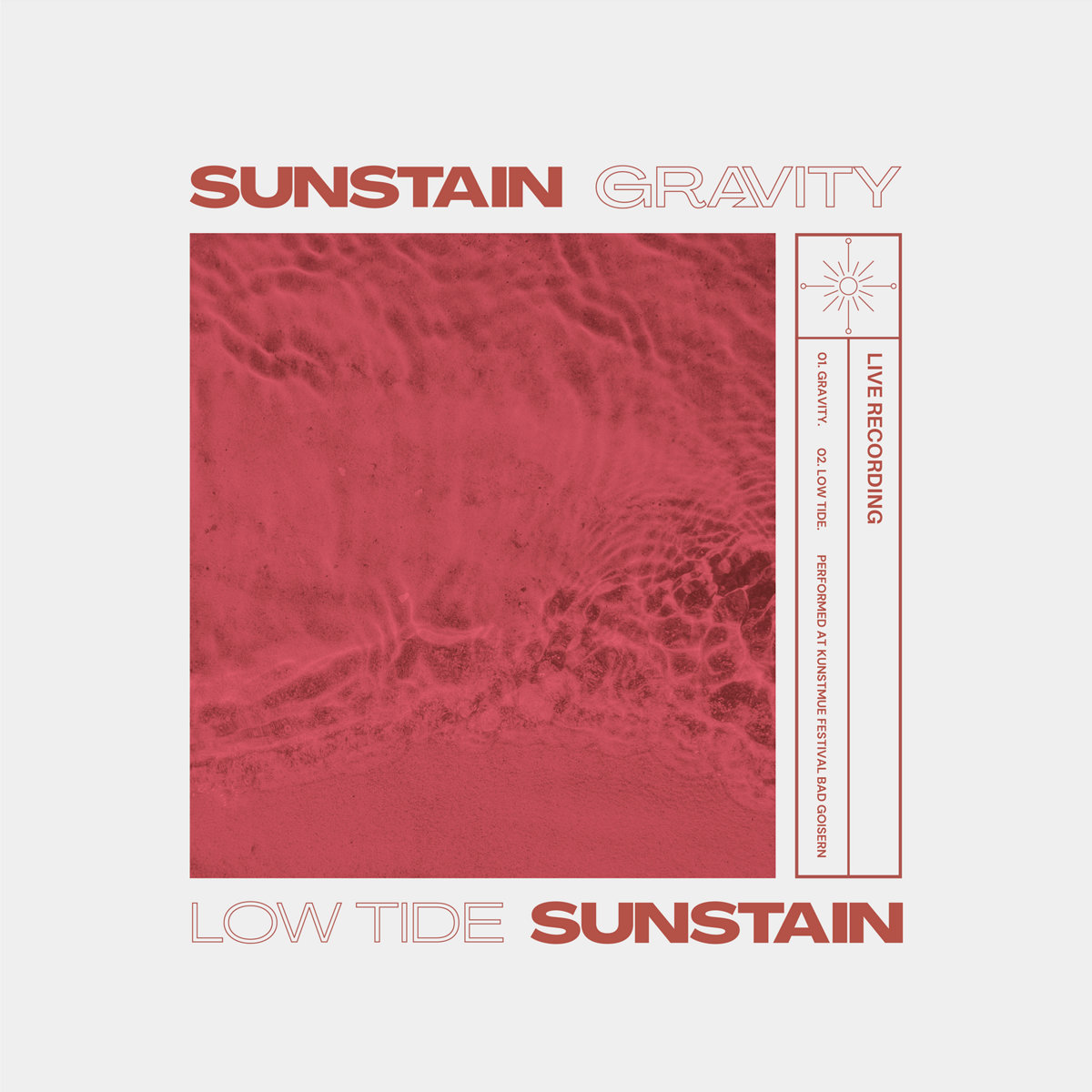 Gravity / Low Tide - Split Single Artwork